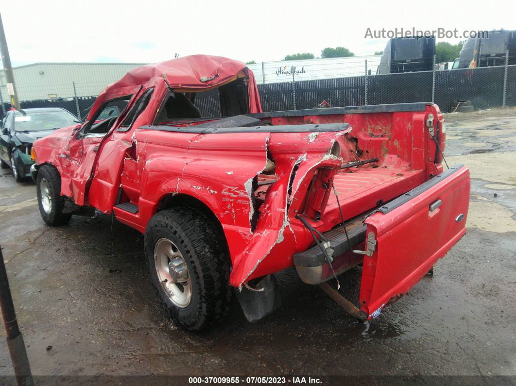 2001 Ford Ranger Xlt/xlt Off-rd/edge Red vin: 1FTZR15U11PA45228