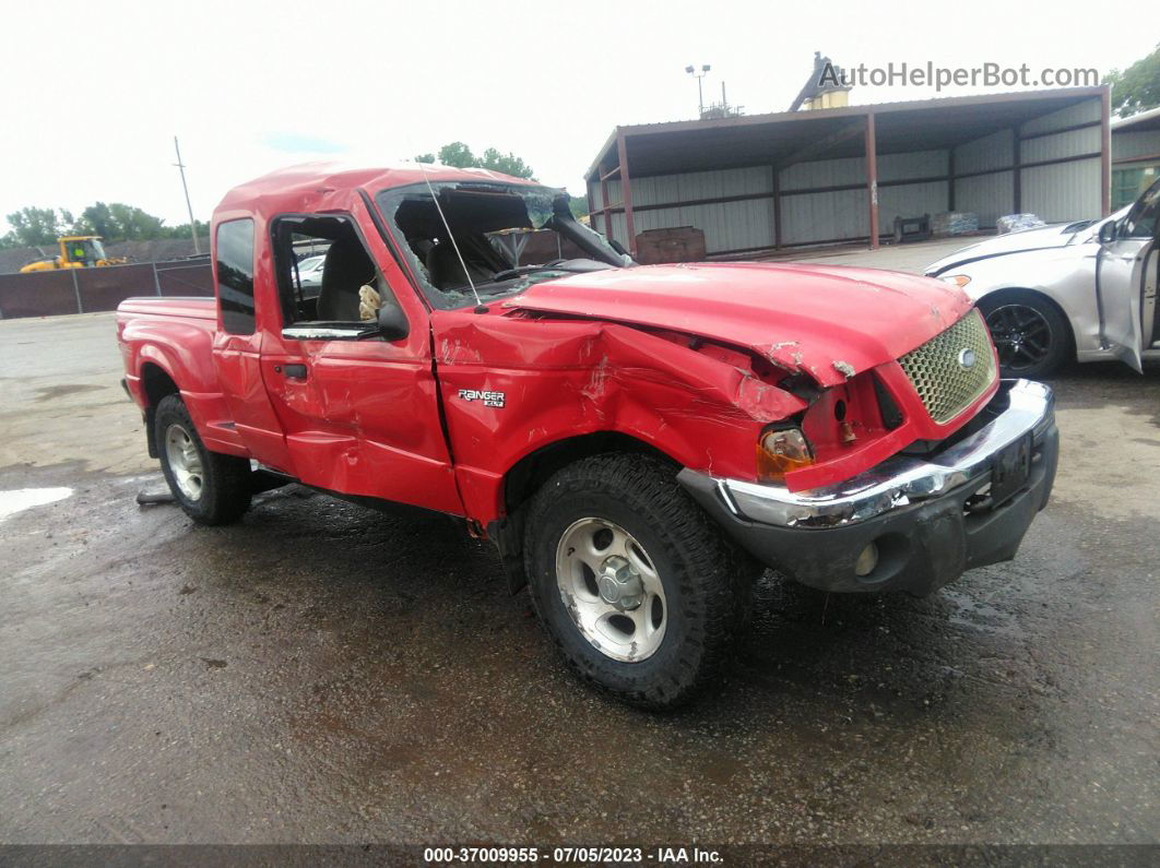 2001 Ford Ranger Xlt/xlt Off-rd/edge Red vin: 1FTZR15U11PA45228