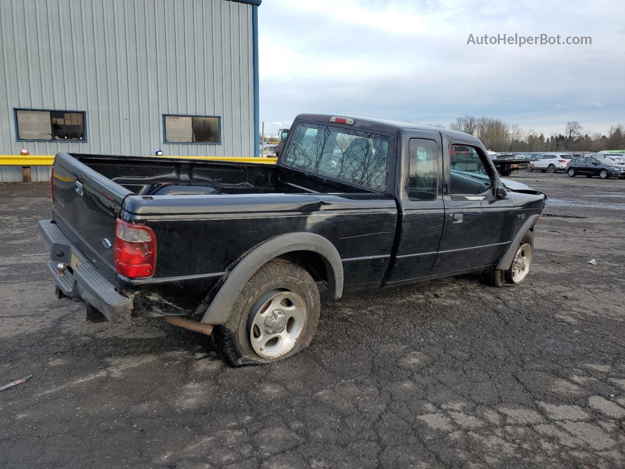 2001 Ford Ranger Super Cab Black vin: 1FTZR15U21PA62037