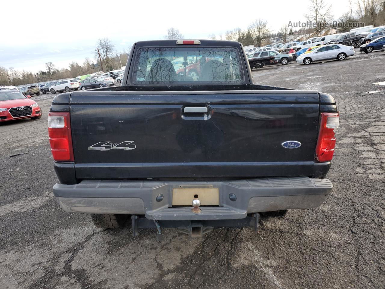 2001 Ford Ranger Super Cab Black vin: 1FTZR15U21PA62037