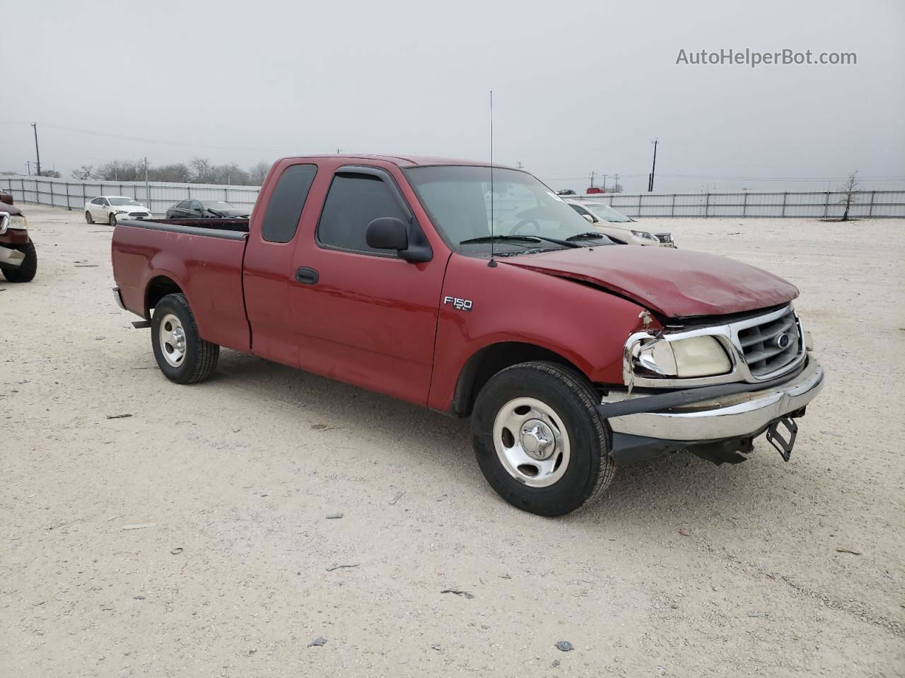 2001 Ford F150  Maroon vin: 1FTZX17201NB17713