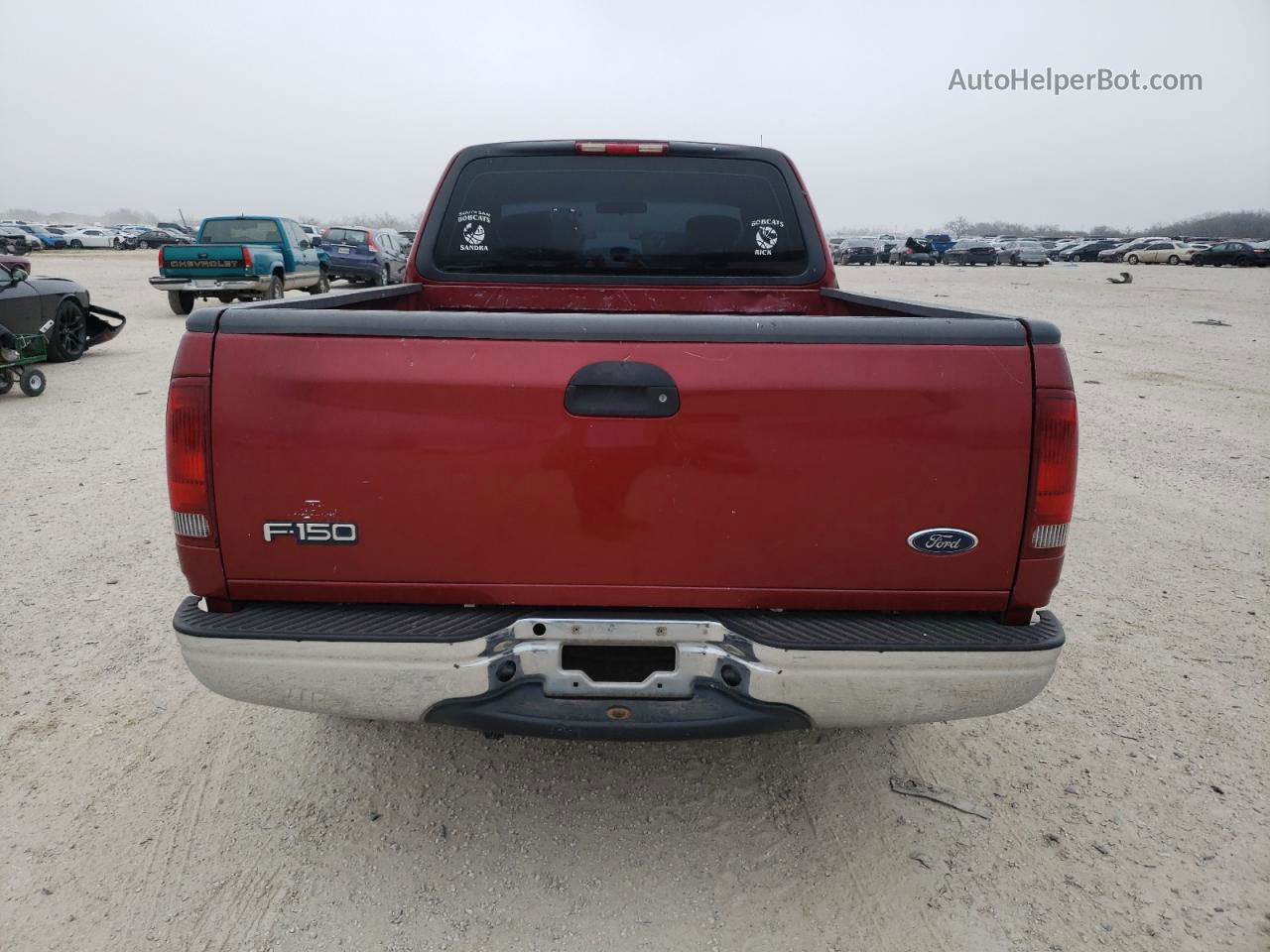 2001 Ford F150  Maroon vin: 1FTZX17201NB17713