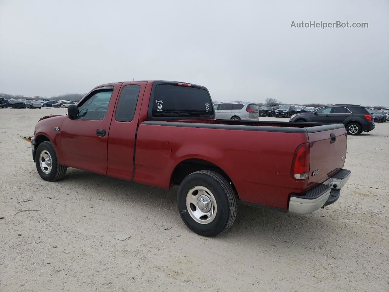 2001 Ford F150  Maroon vin: 1FTZX17201NB17713