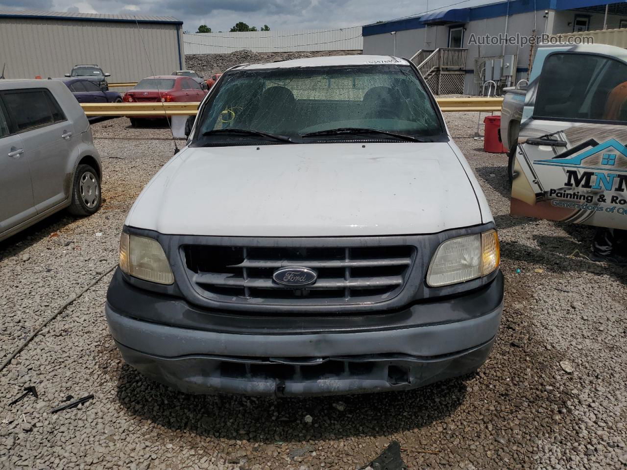 2001 Ford F150  White vin: 1FTZX17201NB38495