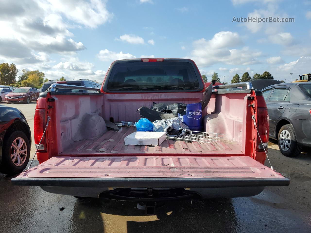 2001 Ford F150  Red vin: 1FTZX17211NA34257