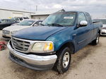 2001 Ford F150  Зеленый vin: 1FTZX17231KB89510