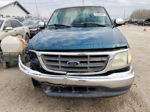 2001 Ford F150  Зеленый vin: 1FTZX17231KB89510