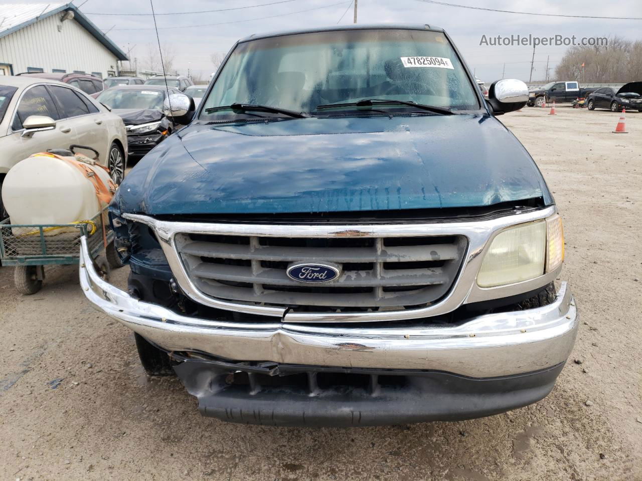 2001 Ford F150  Зеленый vin: 1FTZX17231KB89510