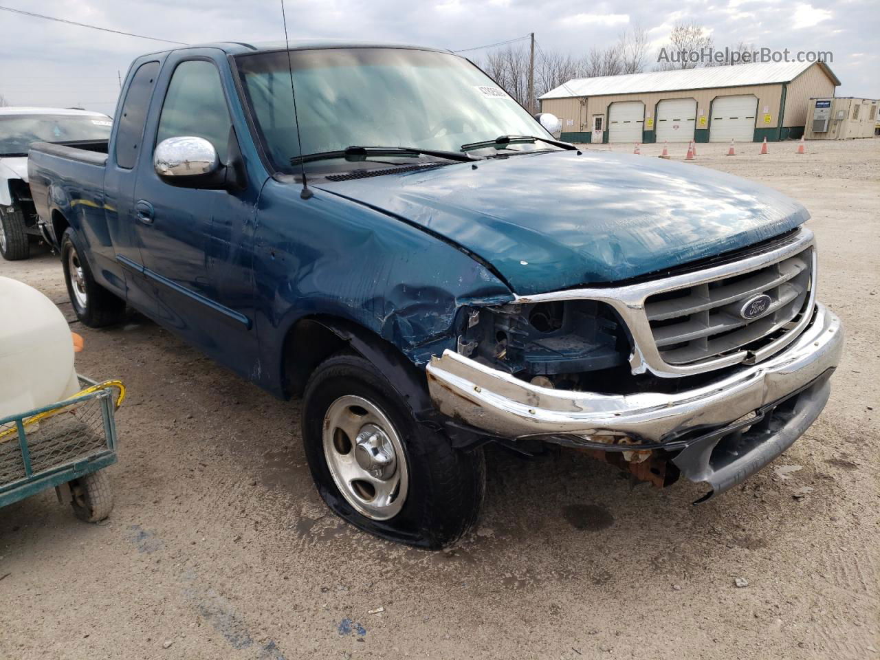 2001 Ford F150  Green vin: 1FTZX17231KB89510