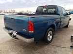 2001 Ford F150  Зеленый vin: 1FTZX17231KB89510