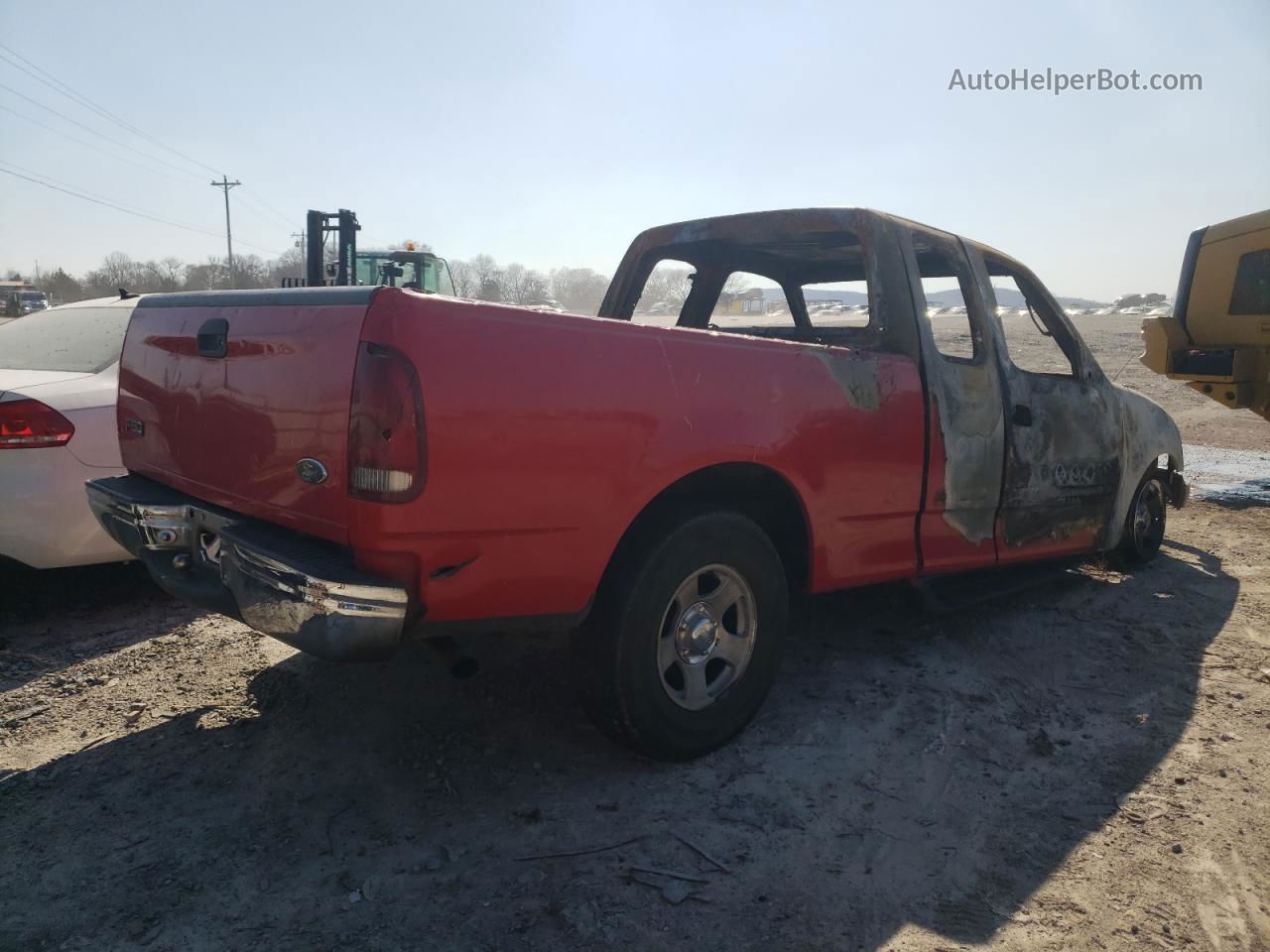 2001 Ford F150  Red vin: 1FTZX17241NA87406