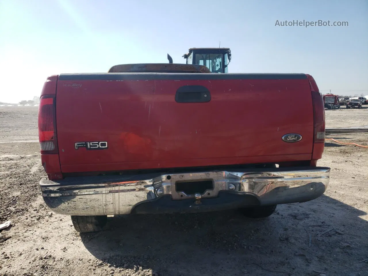 2001 Ford F150  Red vin: 1FTZX17241NA87406