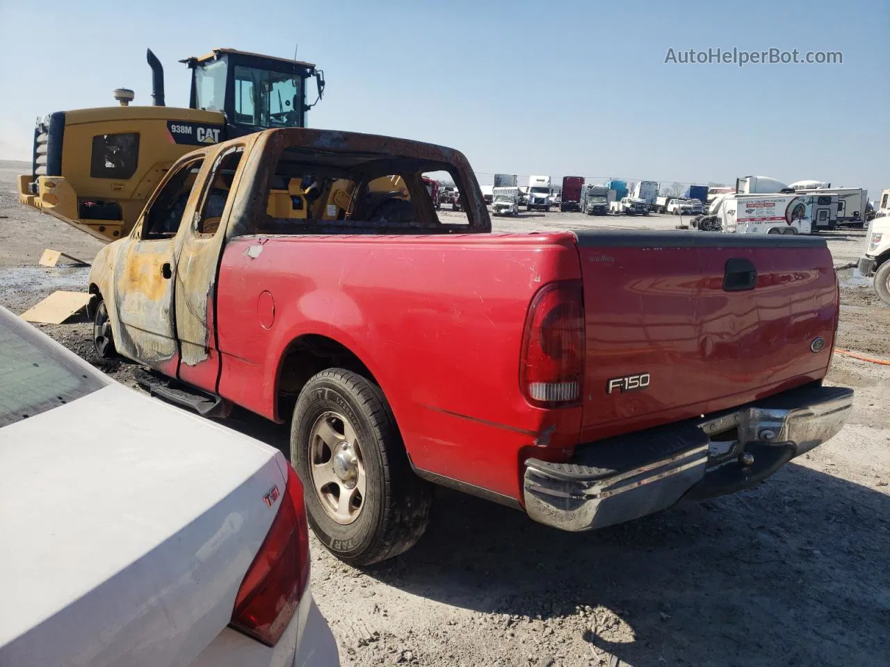 2001 Ford F150  Red vin: 1FTZX17241NA87406