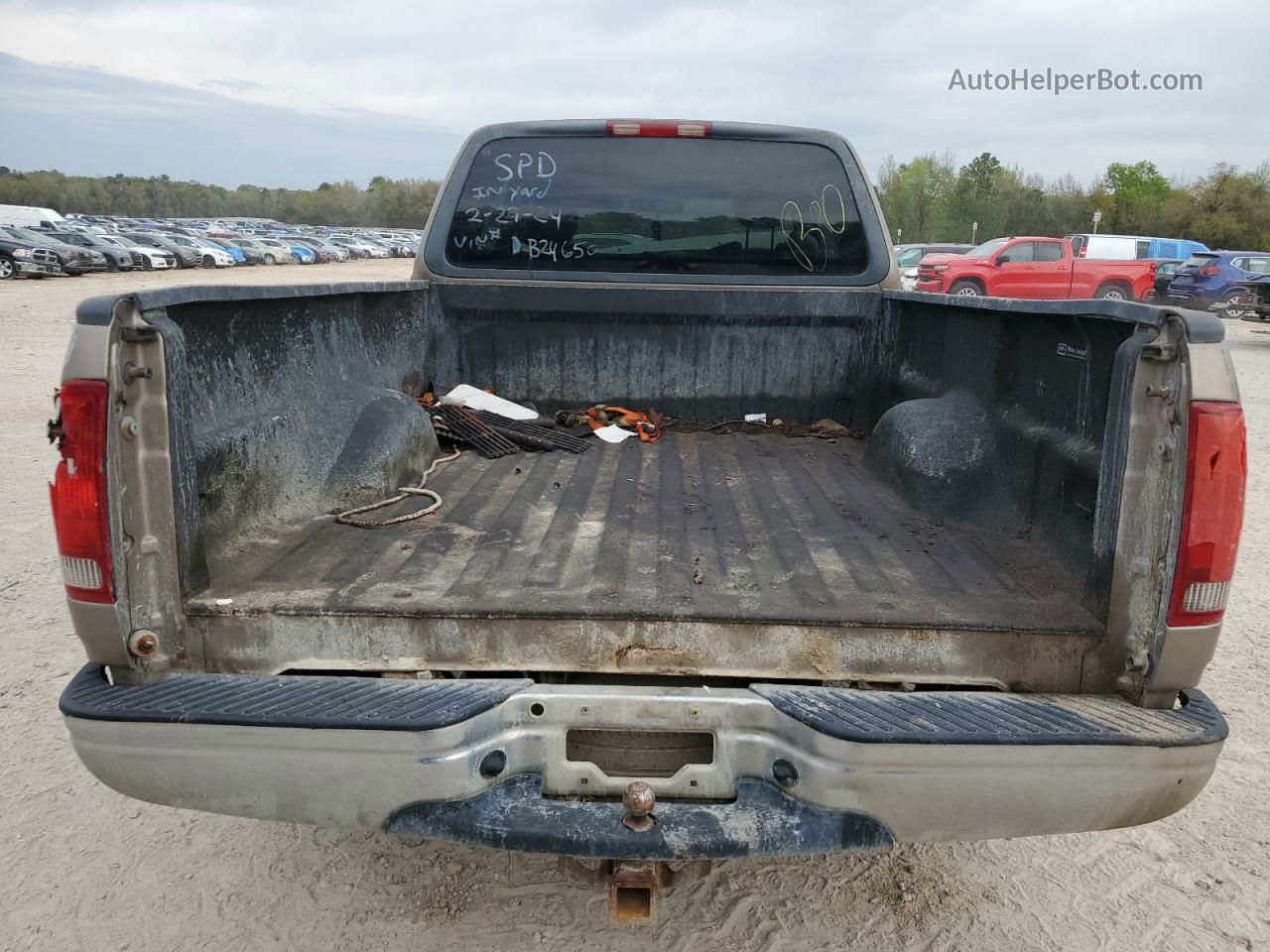 2001 Ford F150  Tan vin: 1FTZX17241NB24650