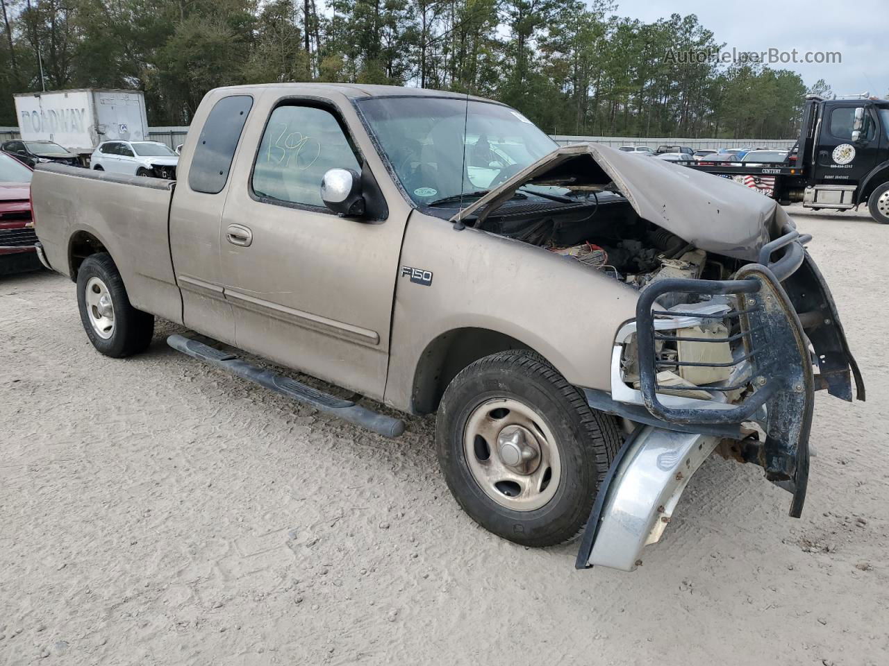 2001 Ford F150  Tan vin: 1FTZX17241NB24650