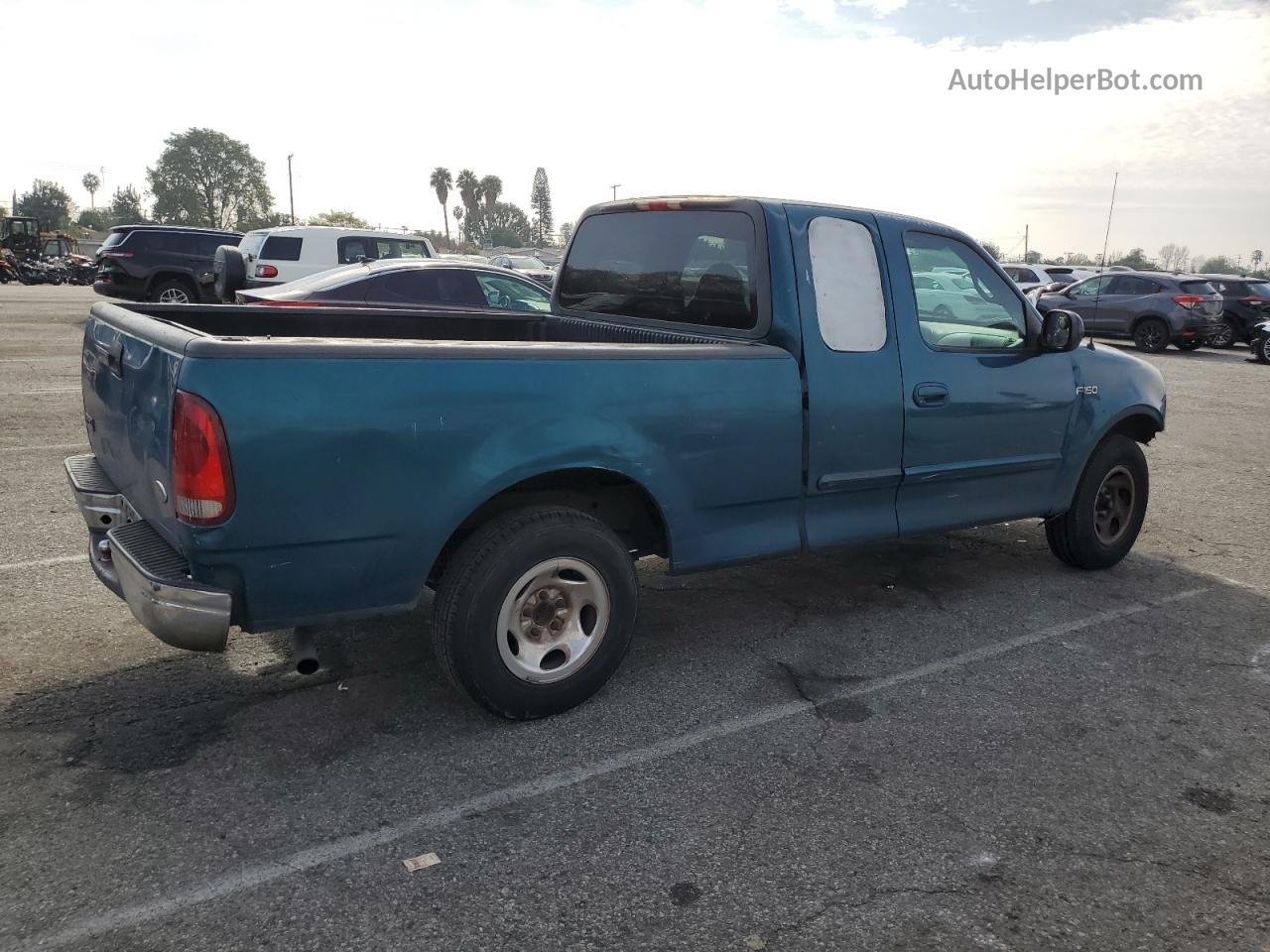 2001 Ford F150  Green vin: 1FTZX17251KF49442