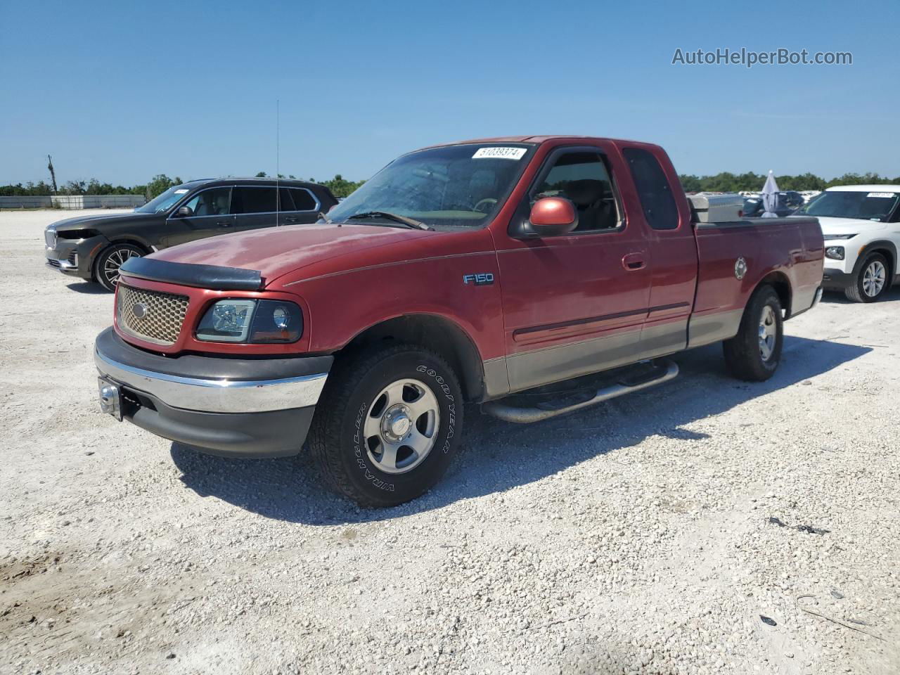 2001 Ford F150  Red vin: 1FTZX17271NB46741