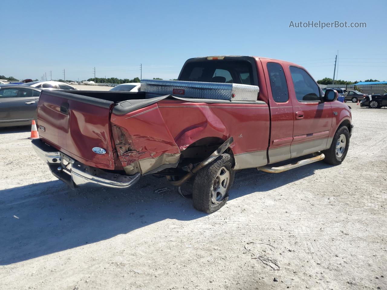 2001 Ford F150  Red vin: 1FTZX17271NB46741