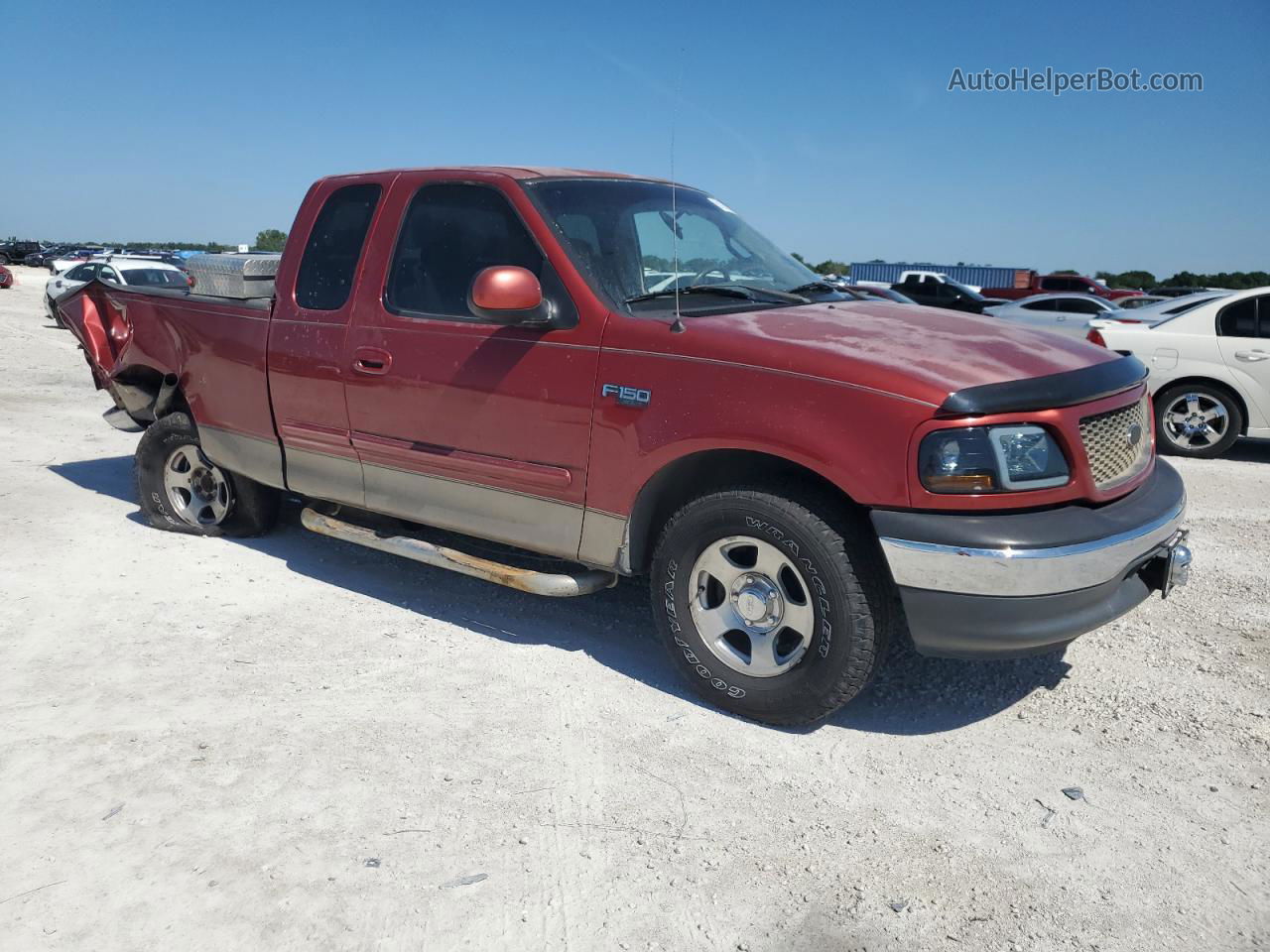 2001 Ford F150  Red vin: 1FTZX17271NB46741