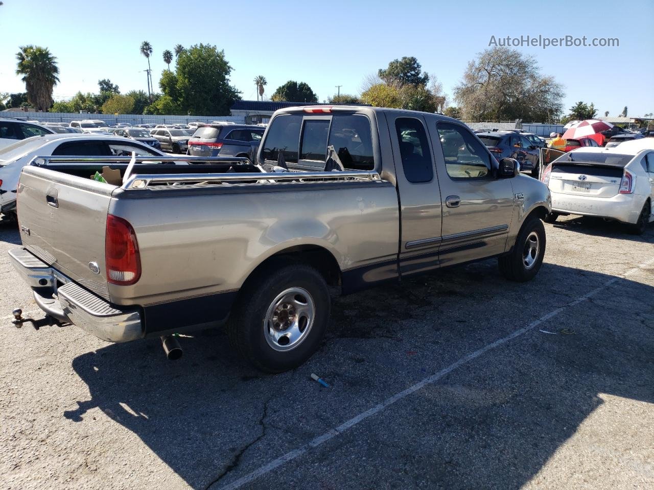 2001 Ford F150  Tan vin: 1FTZX17281NB80851