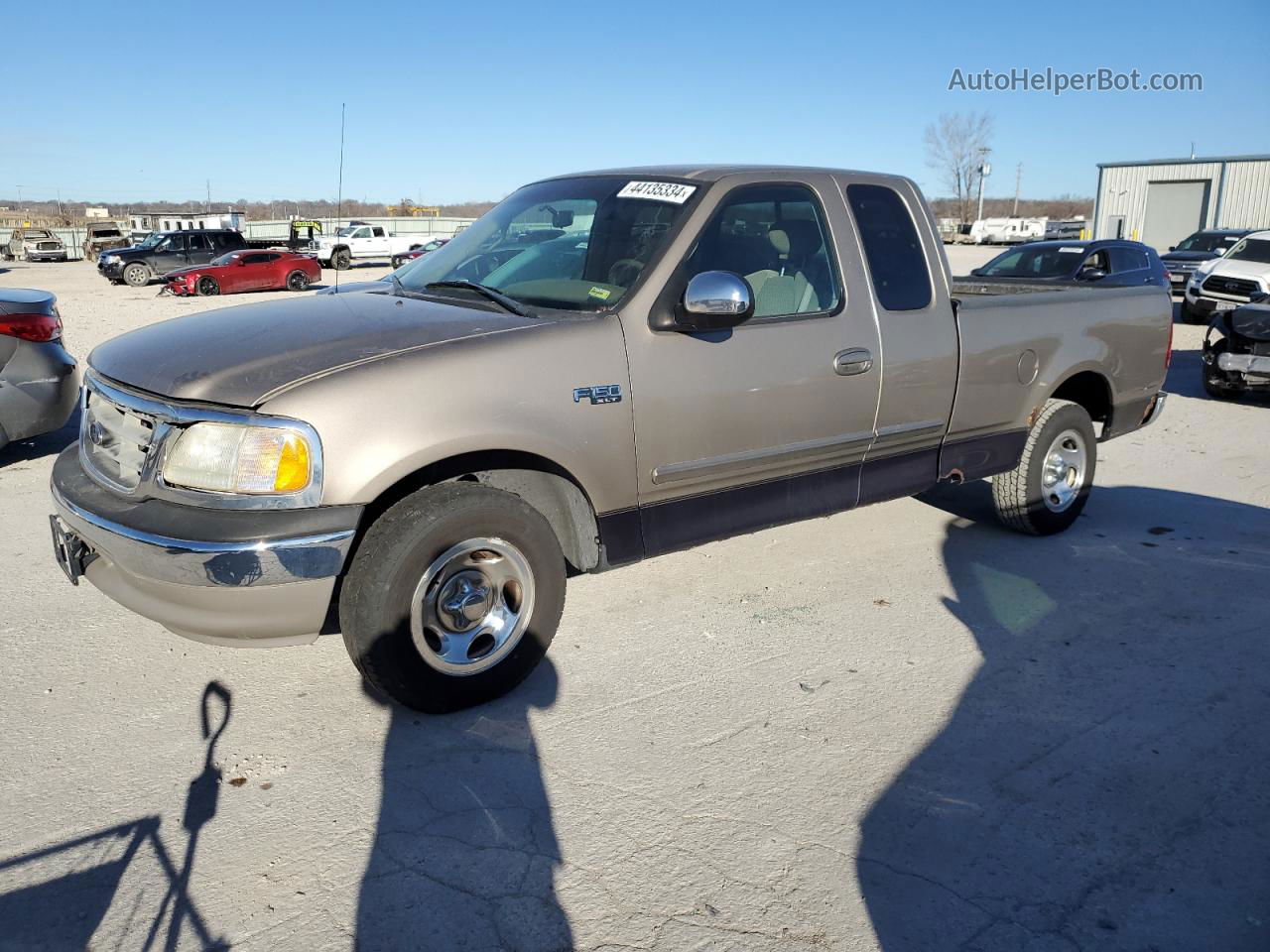 2001 Ford F150  Бежевый vin: 1FTZX172X1NA97454