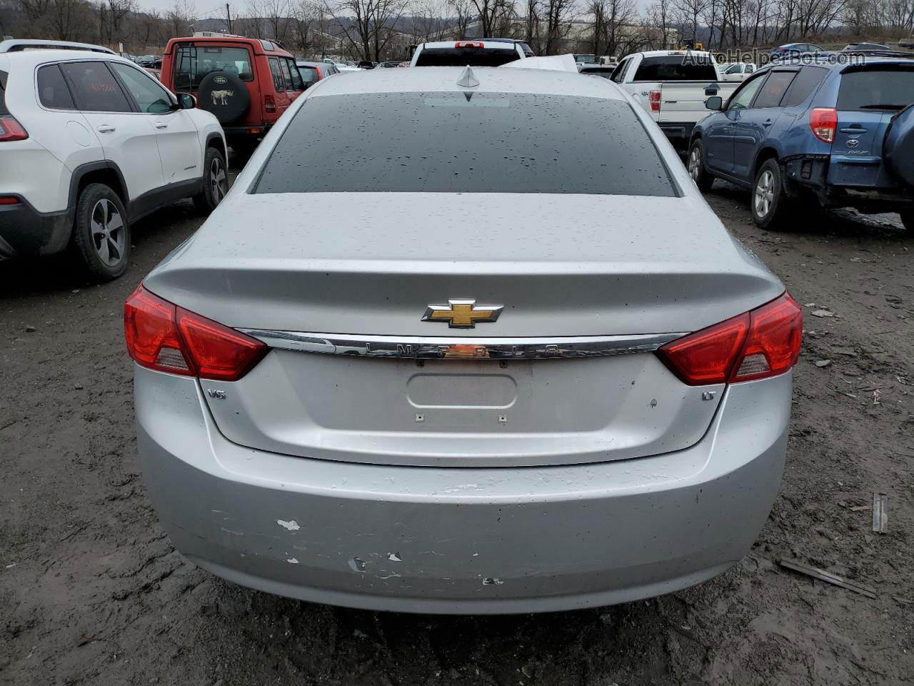 2017 Chevrolet Impala Lt Silver vin: 1G1105S30HU194535