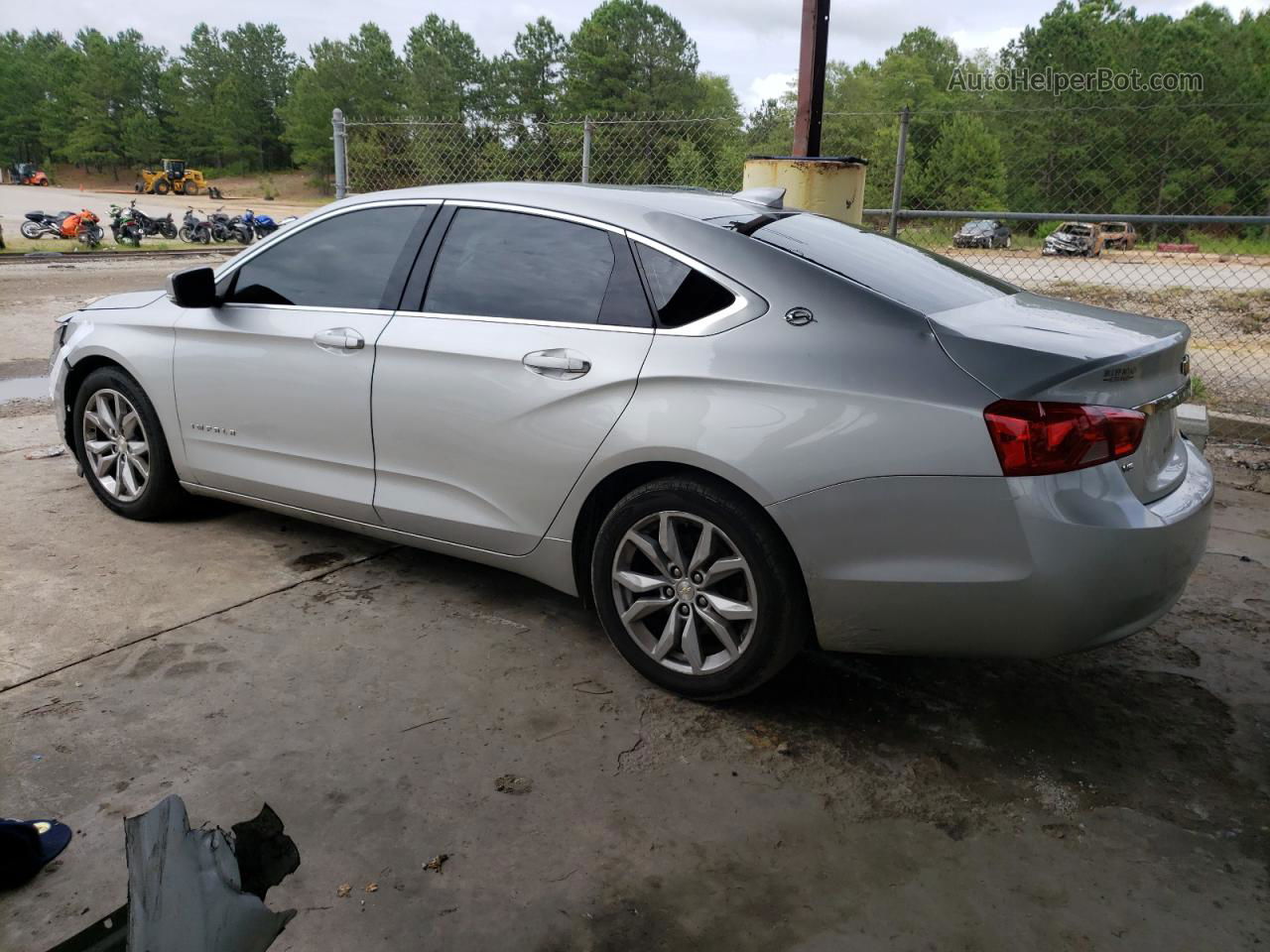 2017 Chevrolet Impala Lt Silver vin: 1G1105S31HU129953