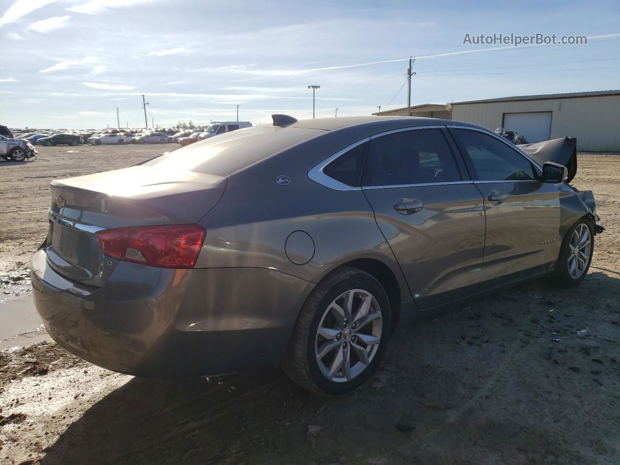 2017 Chevrolet Impala Lt Silver vin: 1G1105S32HU168616