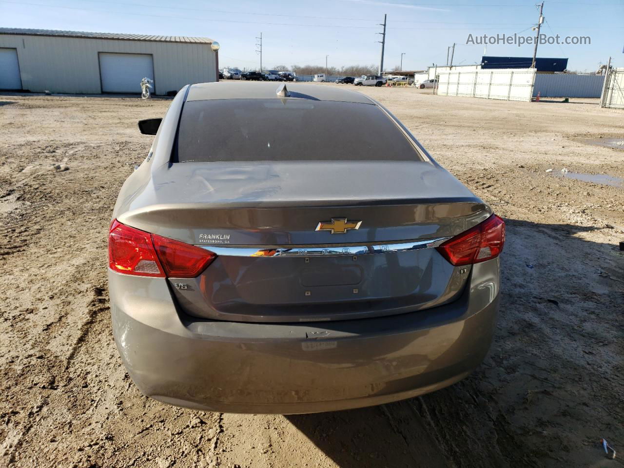 2017 Chevrolet Impala Lt Silver vin: 1G1105S32HU168616