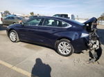 2017 Chevrolet Impala Lt Blue vin: 1G1105S32HU201548