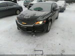 2017 Chevrolet Impala Lt Black vin: 1G1105S32HU201582