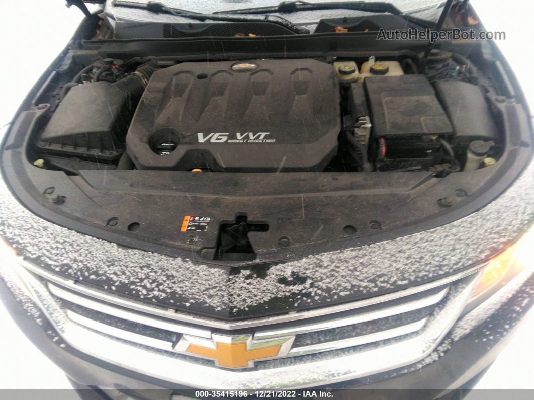2017 Chevrolet Impala Lt Black vin: 1G1105S32HU201582
