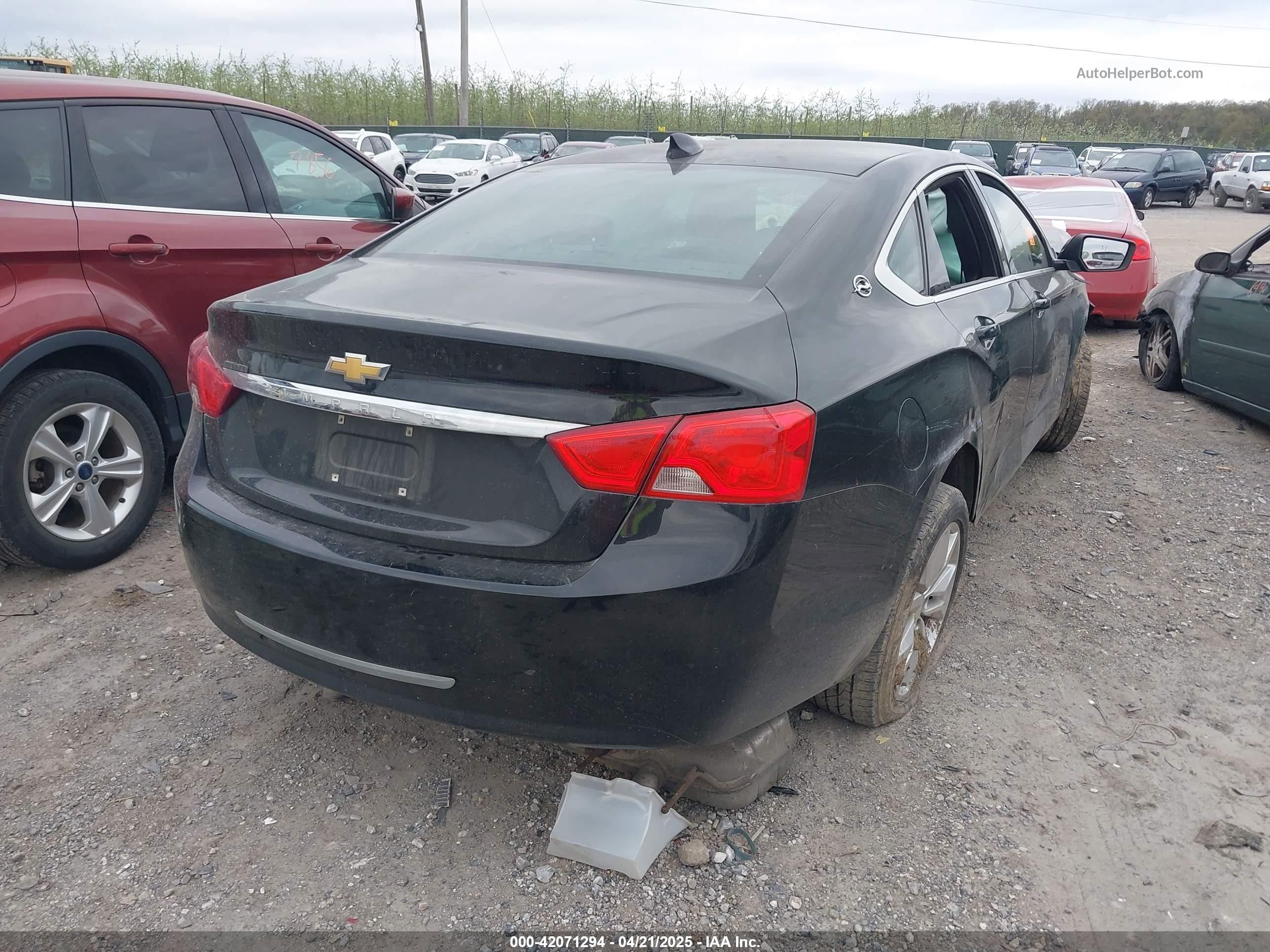 2017 Chevrolet Impala 1lt Black vin: 1G1105S32HU202862
