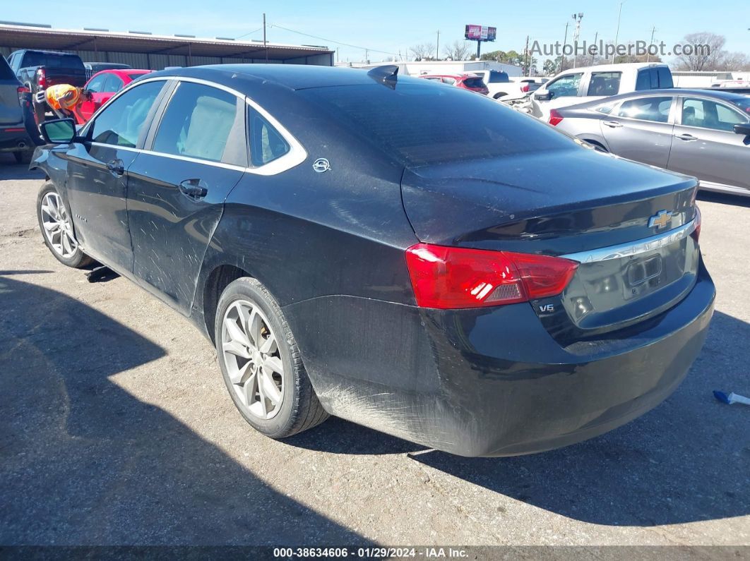 2017 Chevrolet Impala 1lt Черный vin: 1G1105S33HU154210