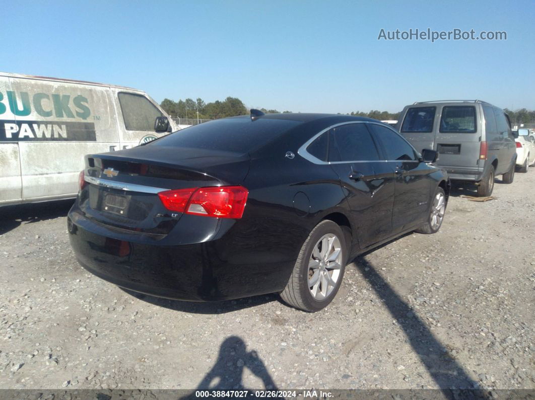 2017 Chevrolet Impala 1lt Black vin: 1G1105S33HU189281