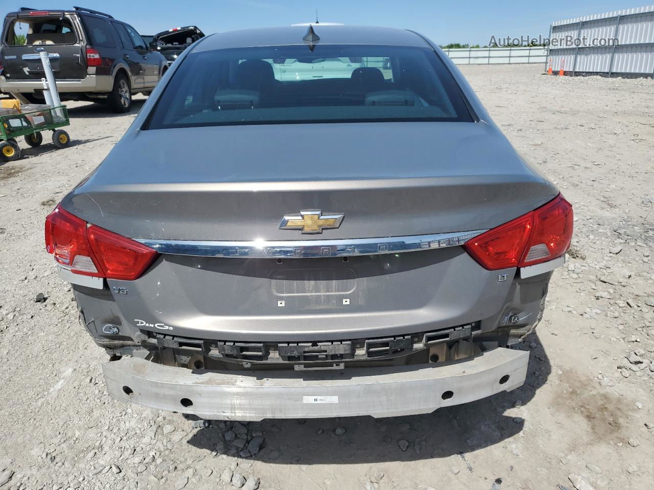 2017 Chevrolet Impala Lt Серый vin: 1G1105S33HU202899