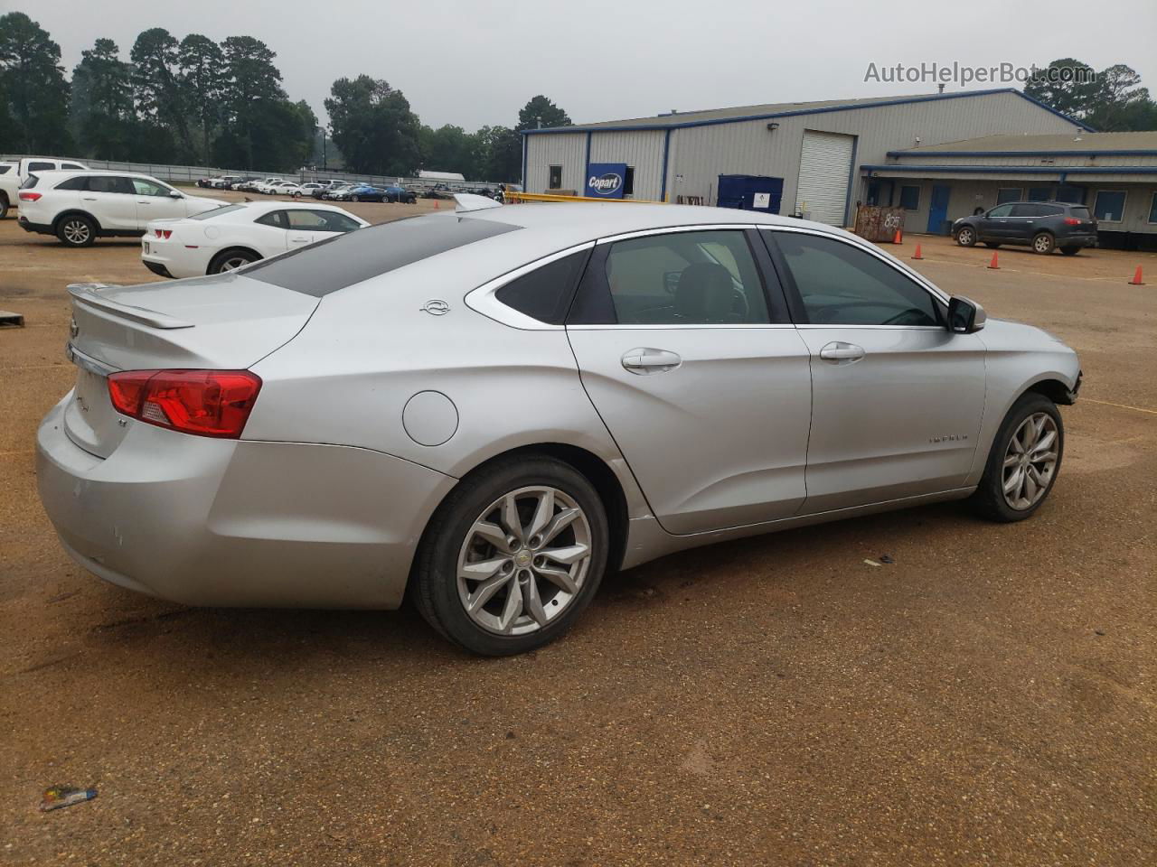 2017 Chevrolet Impala Lt Silver vin: 1G1105S34HU129641