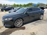 2017 Chevrolet Impala Lt Black vin: 1G1105S34HU129994