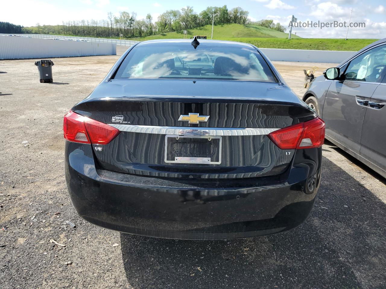 2017 Chevrolet Impala Lt Black vin: 1G1105S34HU214916