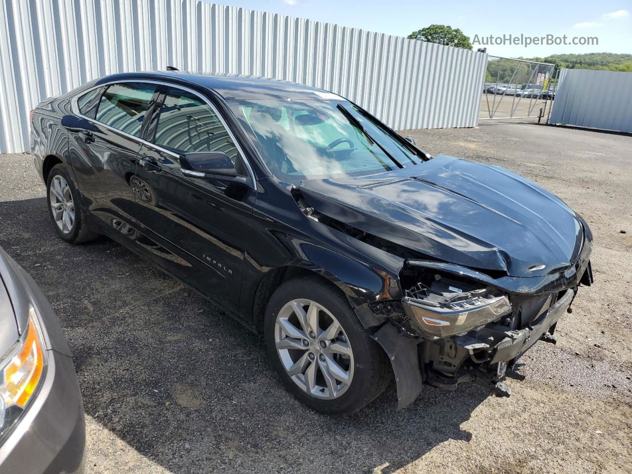 2017 Chevrolet Impala Lt Black vin: 1G1105S34HU214916