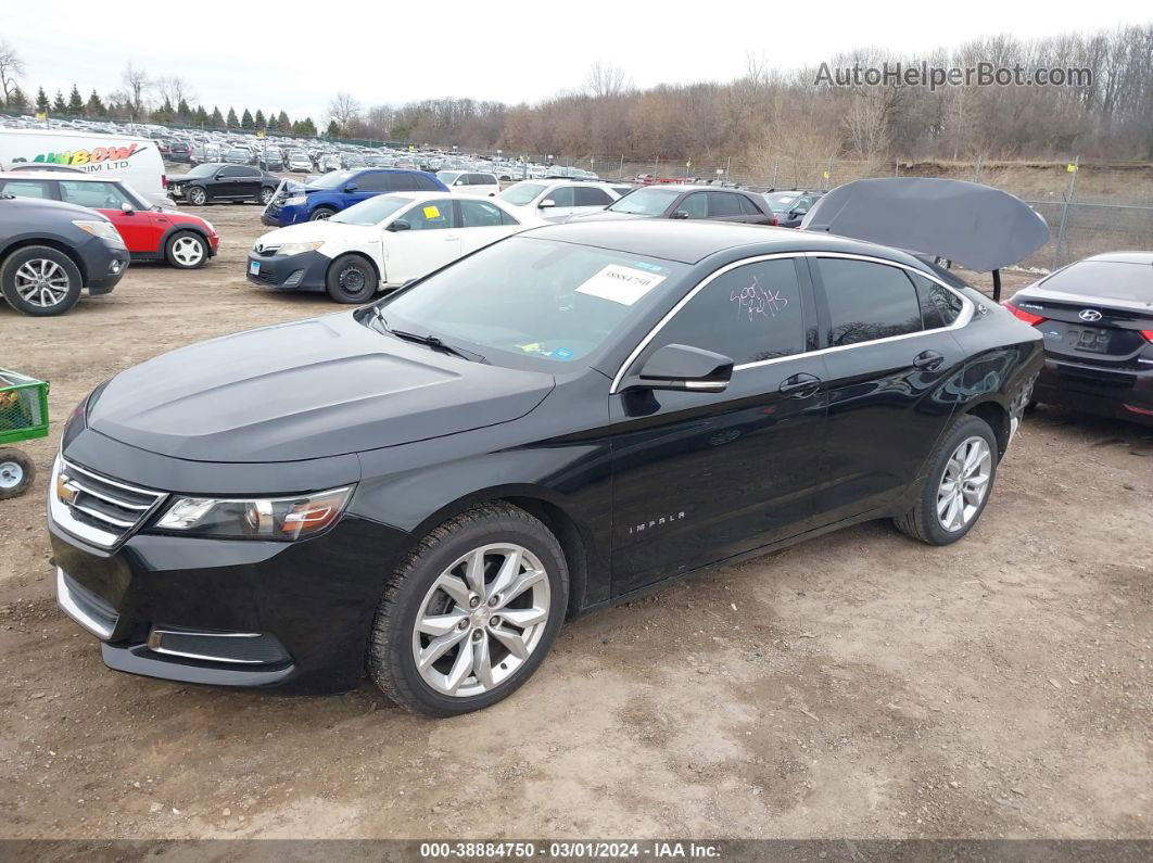 2017 Chevrolet Impala 1lt Black vin: 1G1105S35HU114906