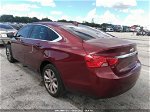 2017 Chevrolet Impala Lt Red vin: 1G1105S35HU170392