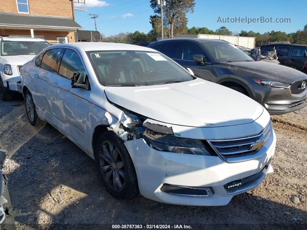 2017 Chevrolet Impala 1lt Белый vin: 1G1105S35HU179982