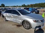 2017 Chevrolet Impala Lt Серебряный vin: 1G1105S35HU191162