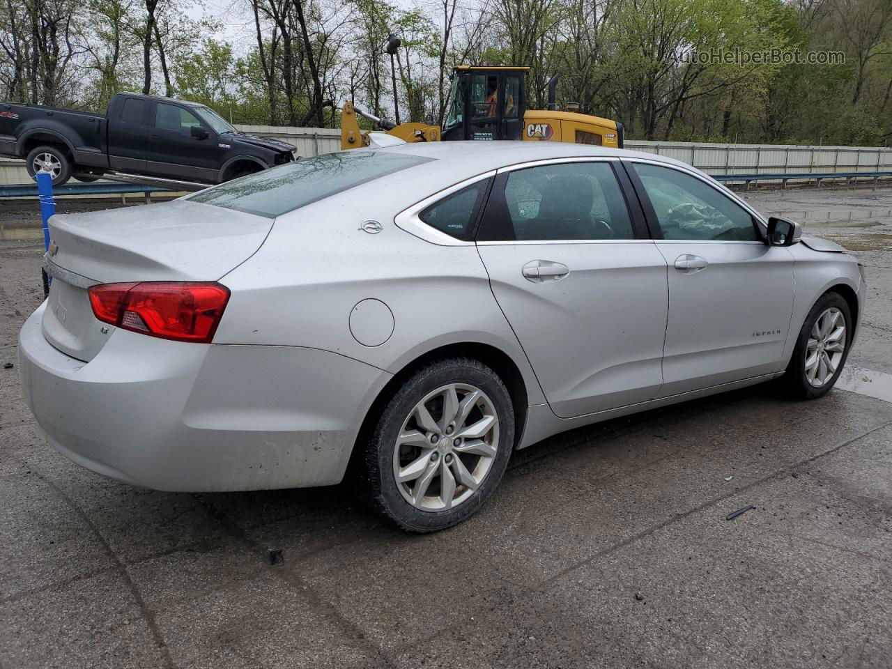 2017 Chevrolet Impala Lt Silver vin: 1G1105S36HU128443