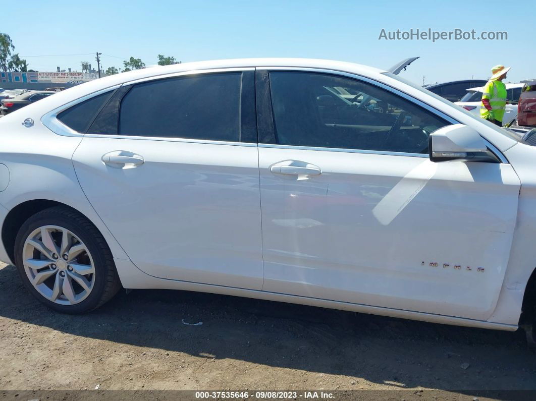 2017 Chevrolet Impala Lt White vin: 1G1105S36HU128961