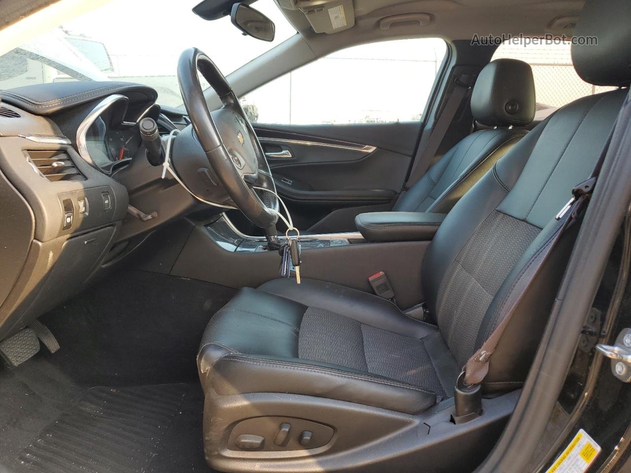 2017 Chevrolet Impala Lt Black vin: 1G1105S36HU188285