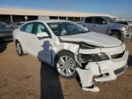 2017 Chevrolet Impala Lt White vin: 1G1105S36HU194720