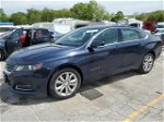 2017 Chevrolet Impala Lt Blue vin: 1G1105S36HU202508