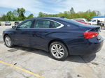 2017 Chevrolet Impala Lt Blue vin: 1G1105S36HU202508